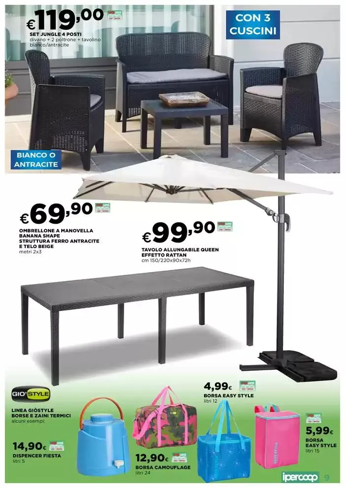 Catalogo Primavera da 10 aprile a 2 giugno di 2025 - Pagina del volantino 9