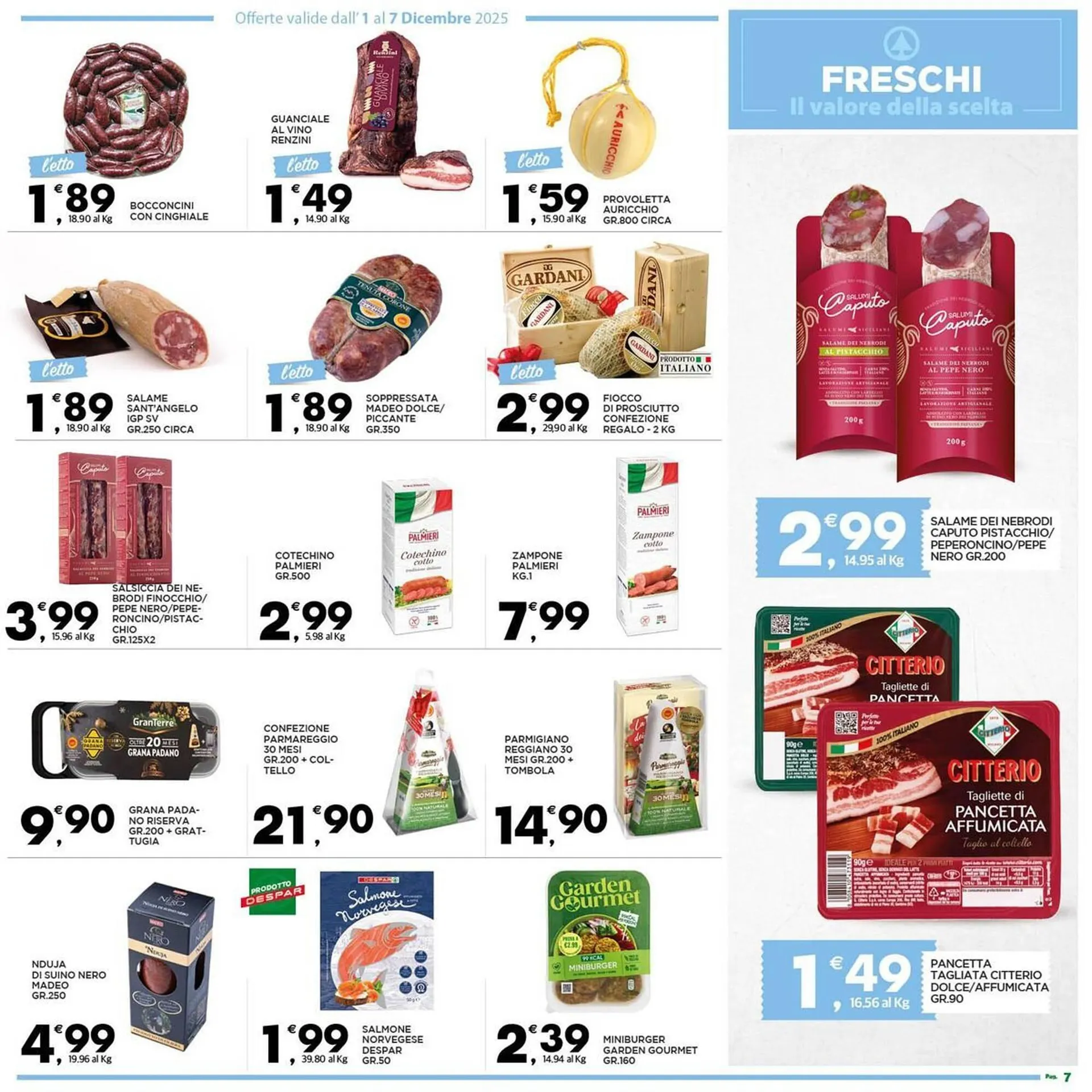 Volantino Despar da 1 dicembre a 7 dicembre di 2025 - Pagina del volantino 7