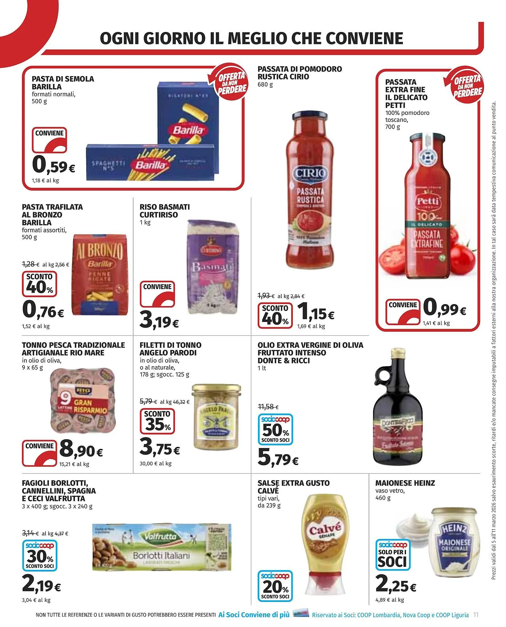 Volantino Coop da 5 marzo a 11 marzo di 2026 - Pagina del volantino 11