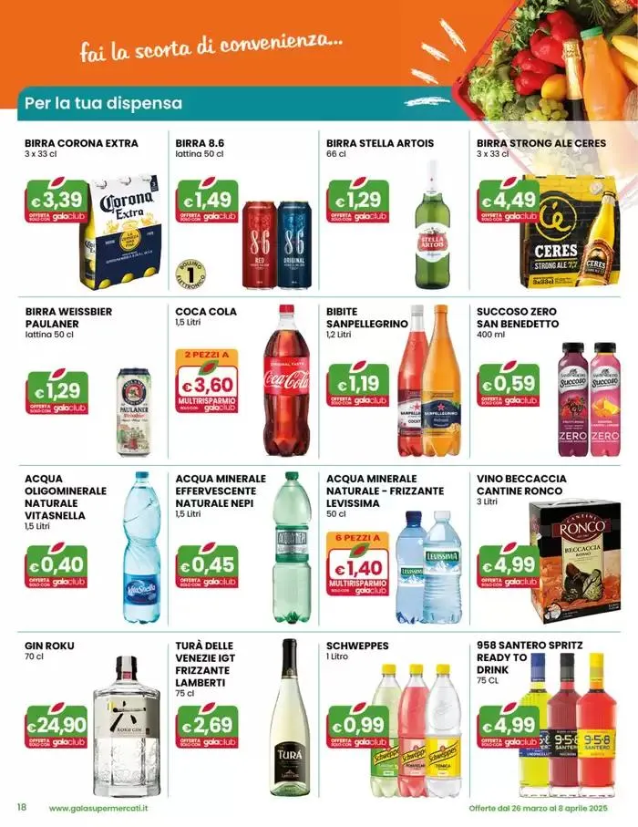 Gran risparmio da 26 marzo a 8 aprile di 2025 - Pagina del volantino 18
