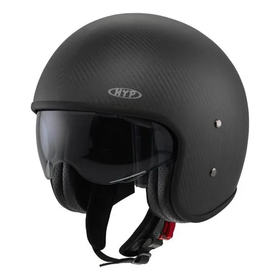 Casco jet HP4.59 Opaco Carbon