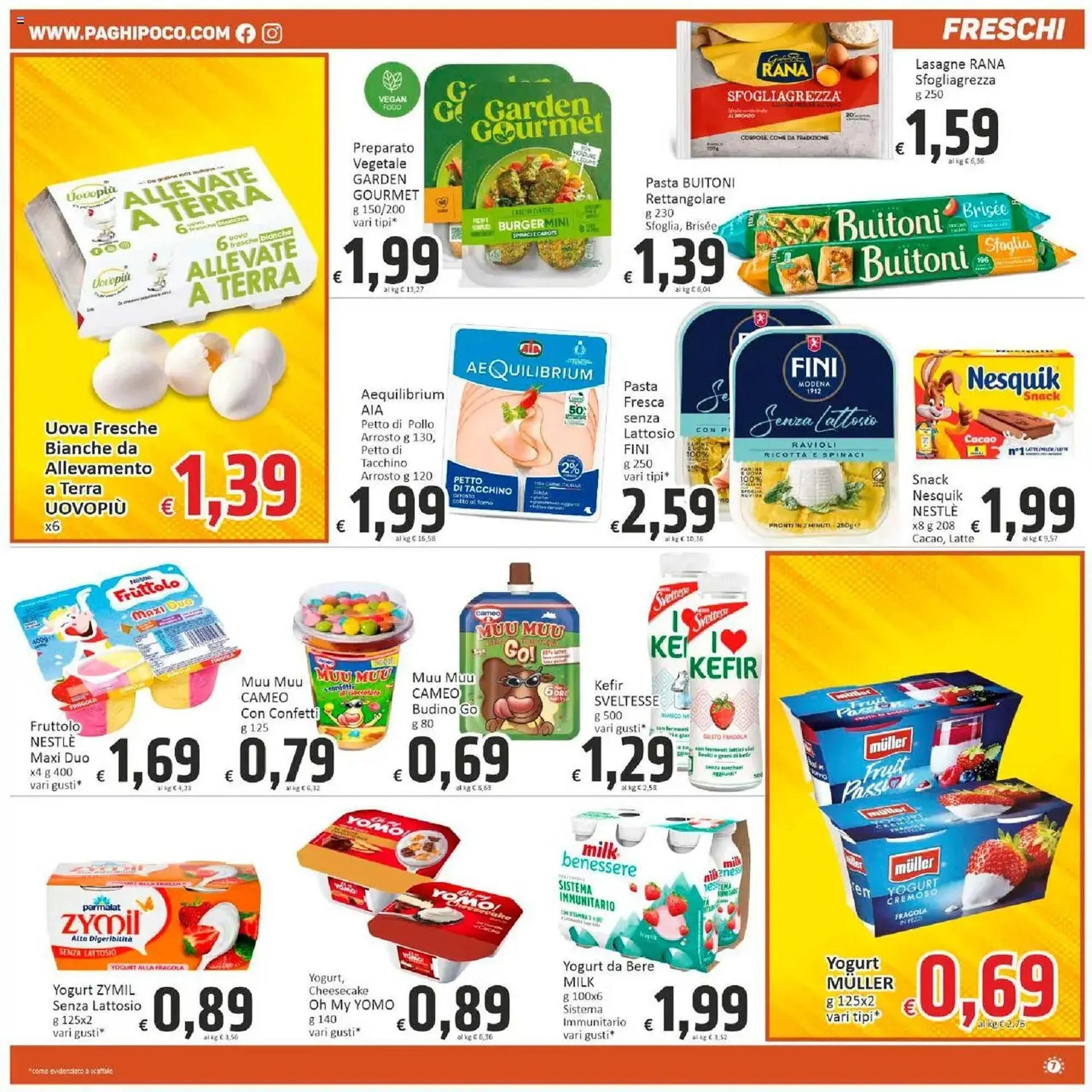 Volantino Paghi Poco da 20 ottobre a 29 ottobre di 2025 - Pagina del volantino 7