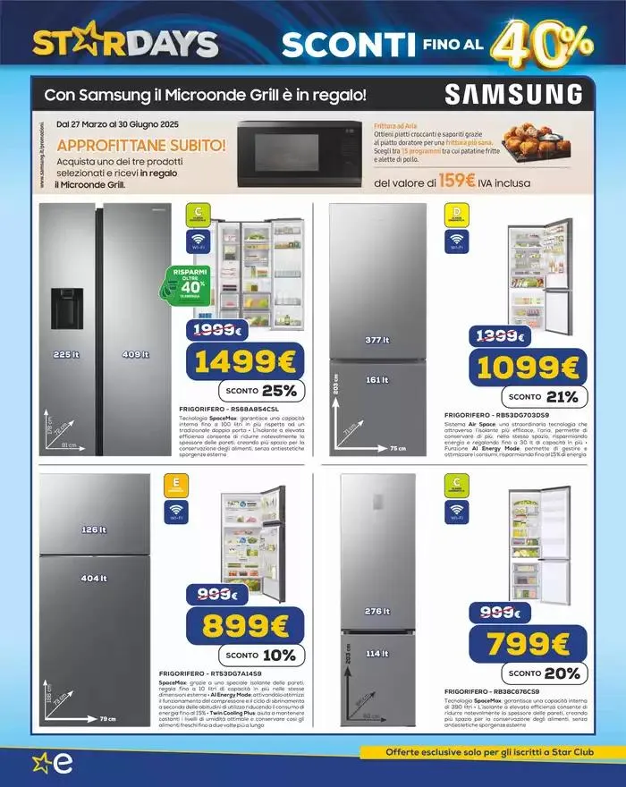 StarDays -40% da 17 aprile a 7 maggio di 2025 - Pagina del volantino 17