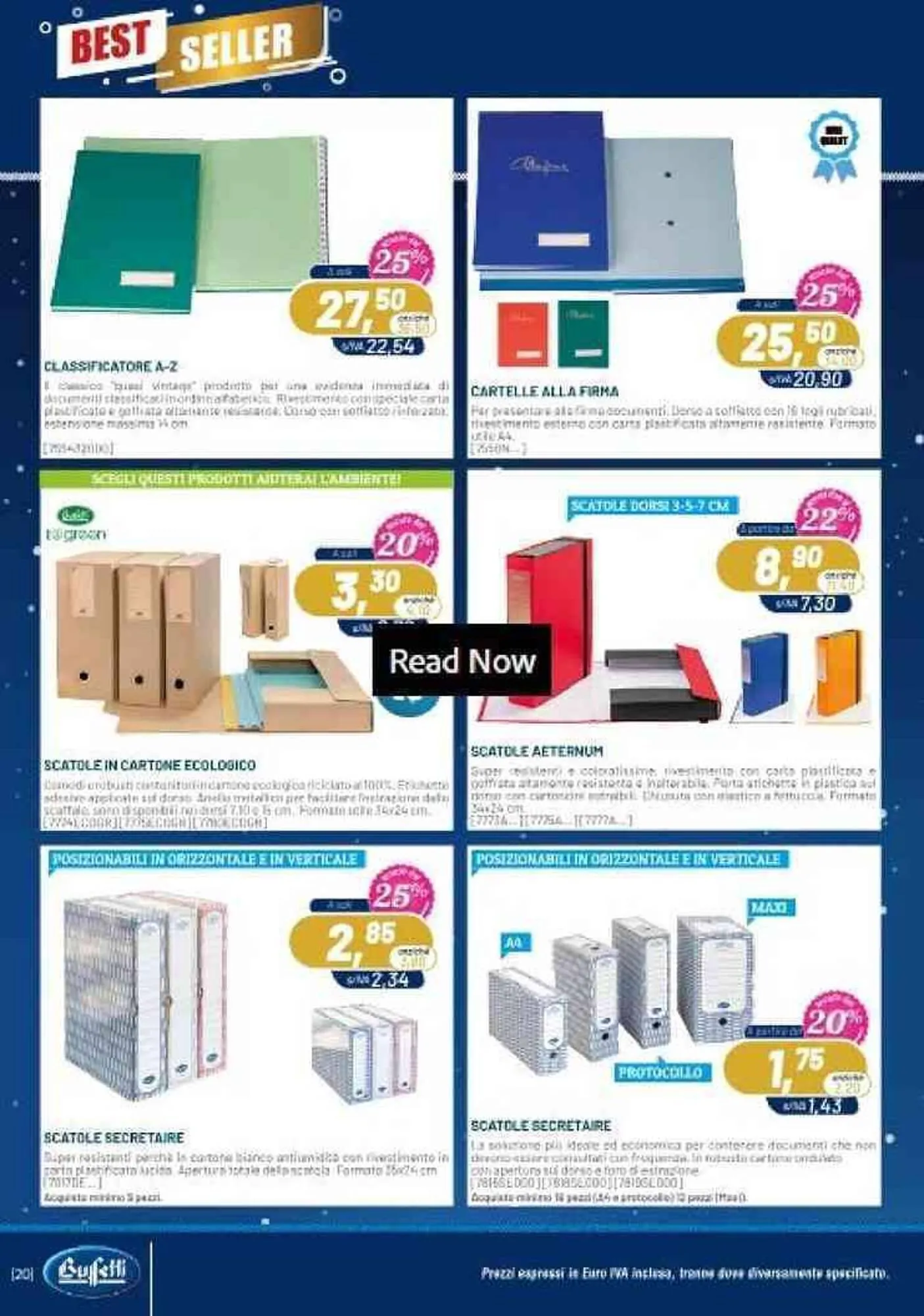 Volantino Buffetti da 7 novembre a 31 dicembre di 2023 - Pagina del volantino 20