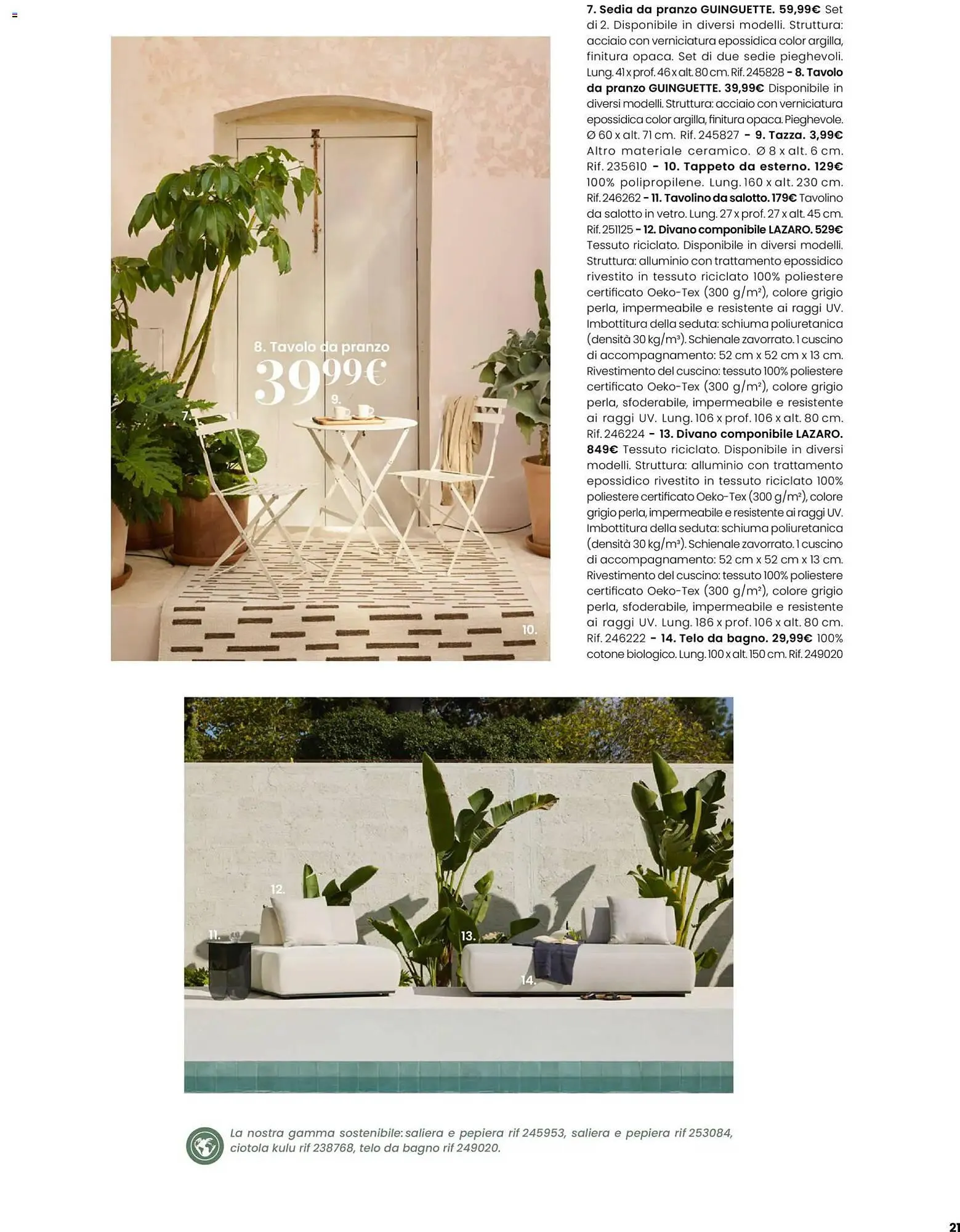 Volantino Maisons du Monde da 12 marzo a 30 settembre di 2026 - Pagina del volantino 21