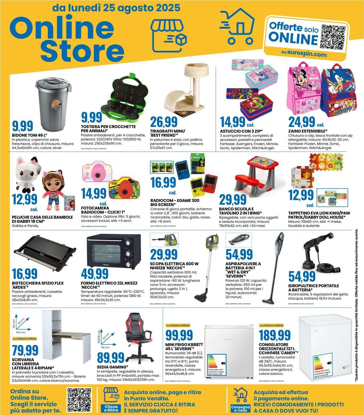 EURO Spin Volantino attuale da 25 agosto a 7 settembre di 2025 - Pagina del volantino 16