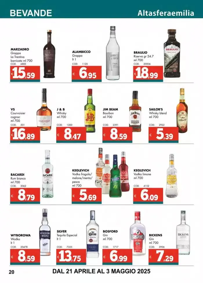 Speciale fast food da 22 aprile a 3 maggio di 2025 - Pagina del volantino 20