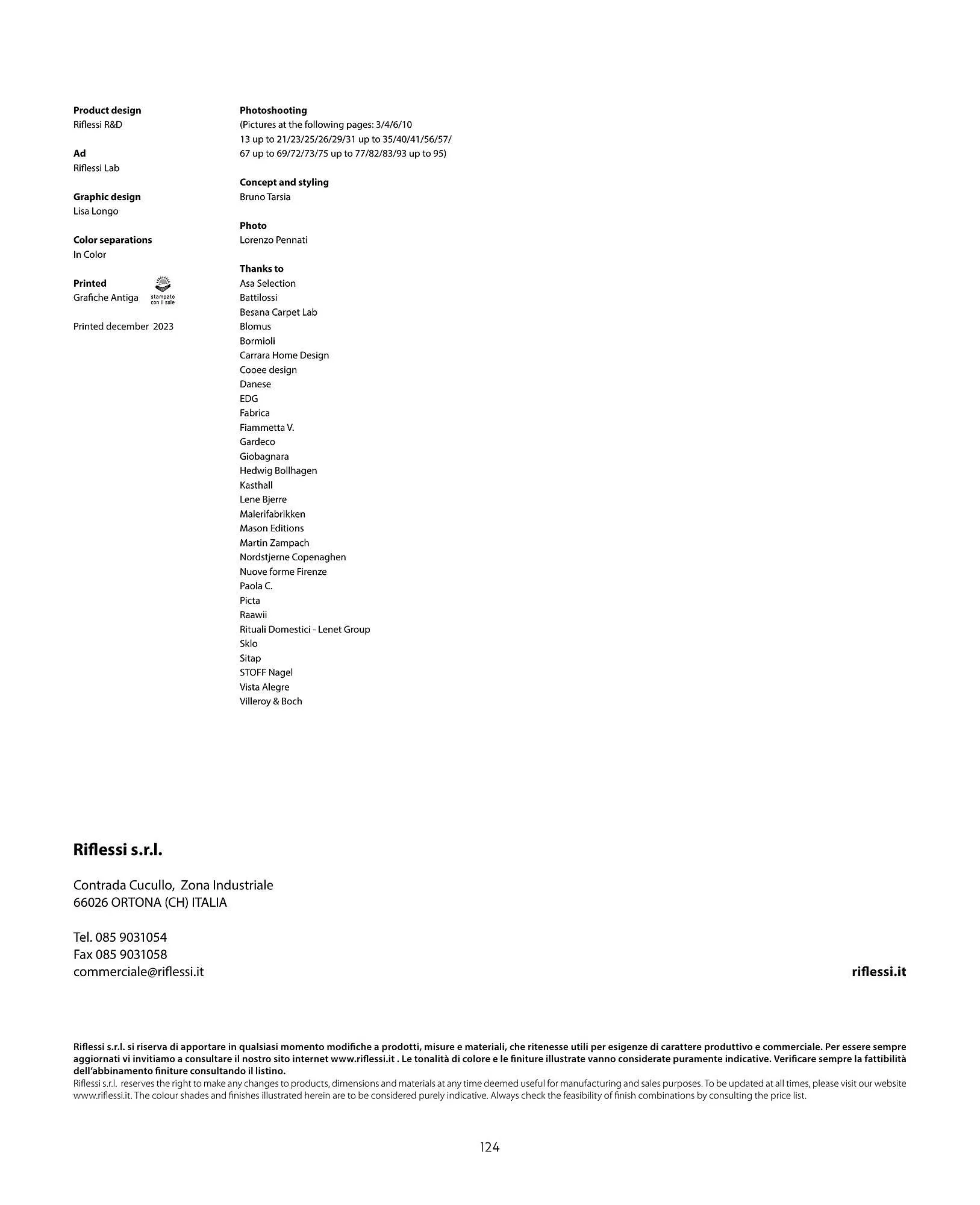 Volantino Riflessi da 26 febbraio a 28 dicembre di 2024 - Pagina del volantino 126