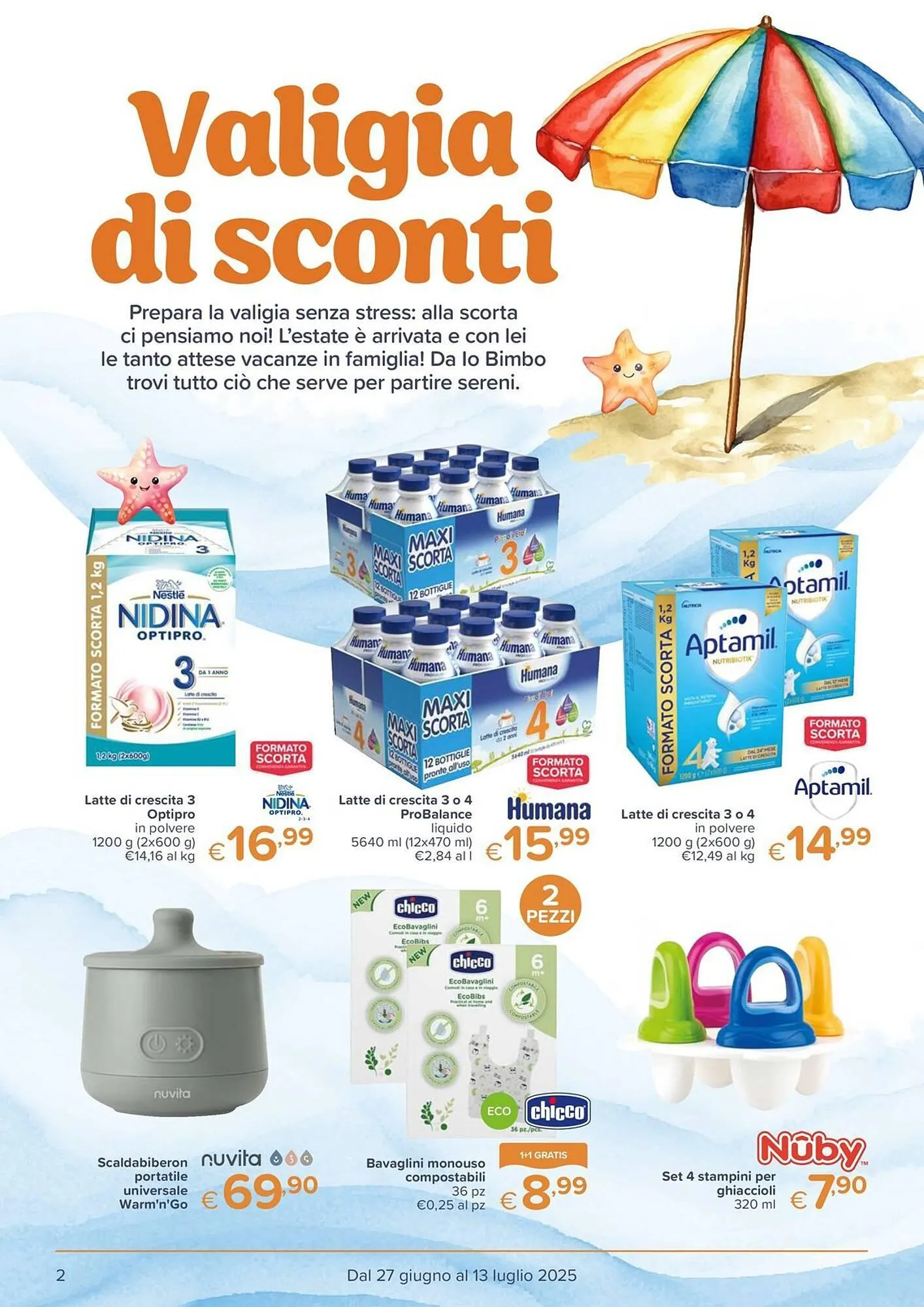 Volantino Io Bimbo da 27 giugno a 13 luglio di 2025 - Pagina del volantino 2