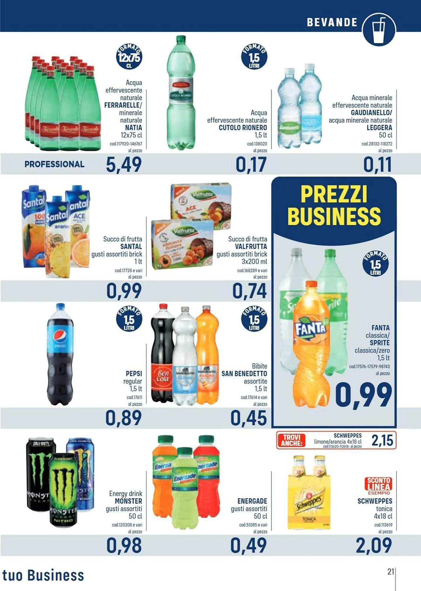 Volantino Talento Professional Store da 25 marzo a 7 aprile di 2024 - Pagina del volantino 21