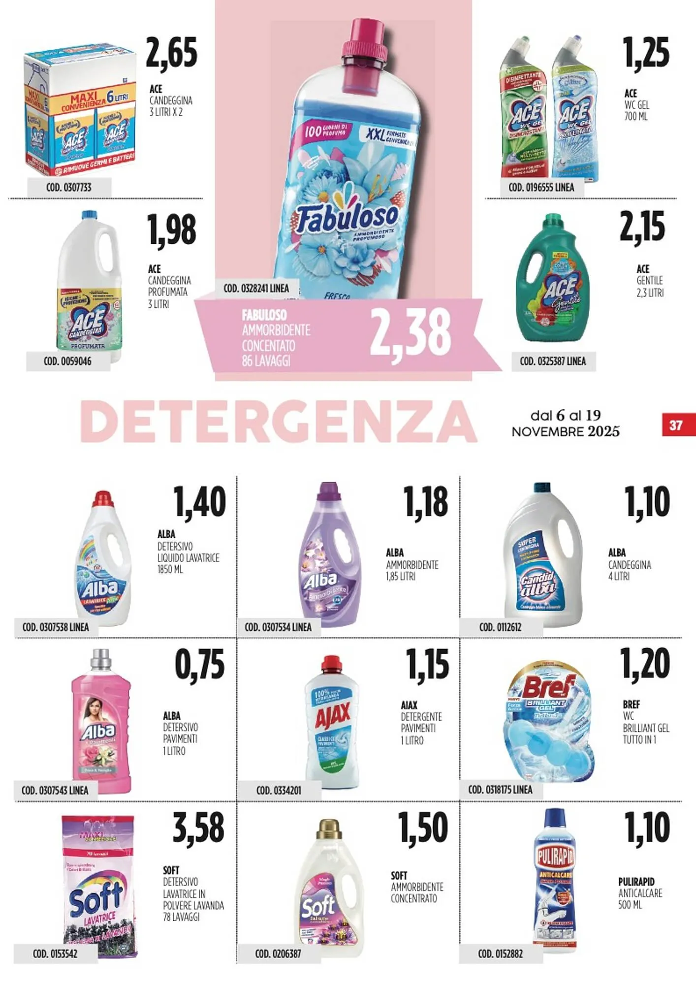 Volantino Carico Cash & Carry da 6 novembre a 19 novembre di 2025 - Pagina del volantino 37