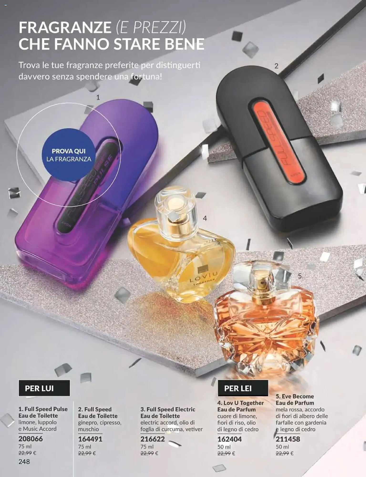 Catalogo Avon da 1 dicembre a 30 dicembre di 2025 - Pagina del volantino 248