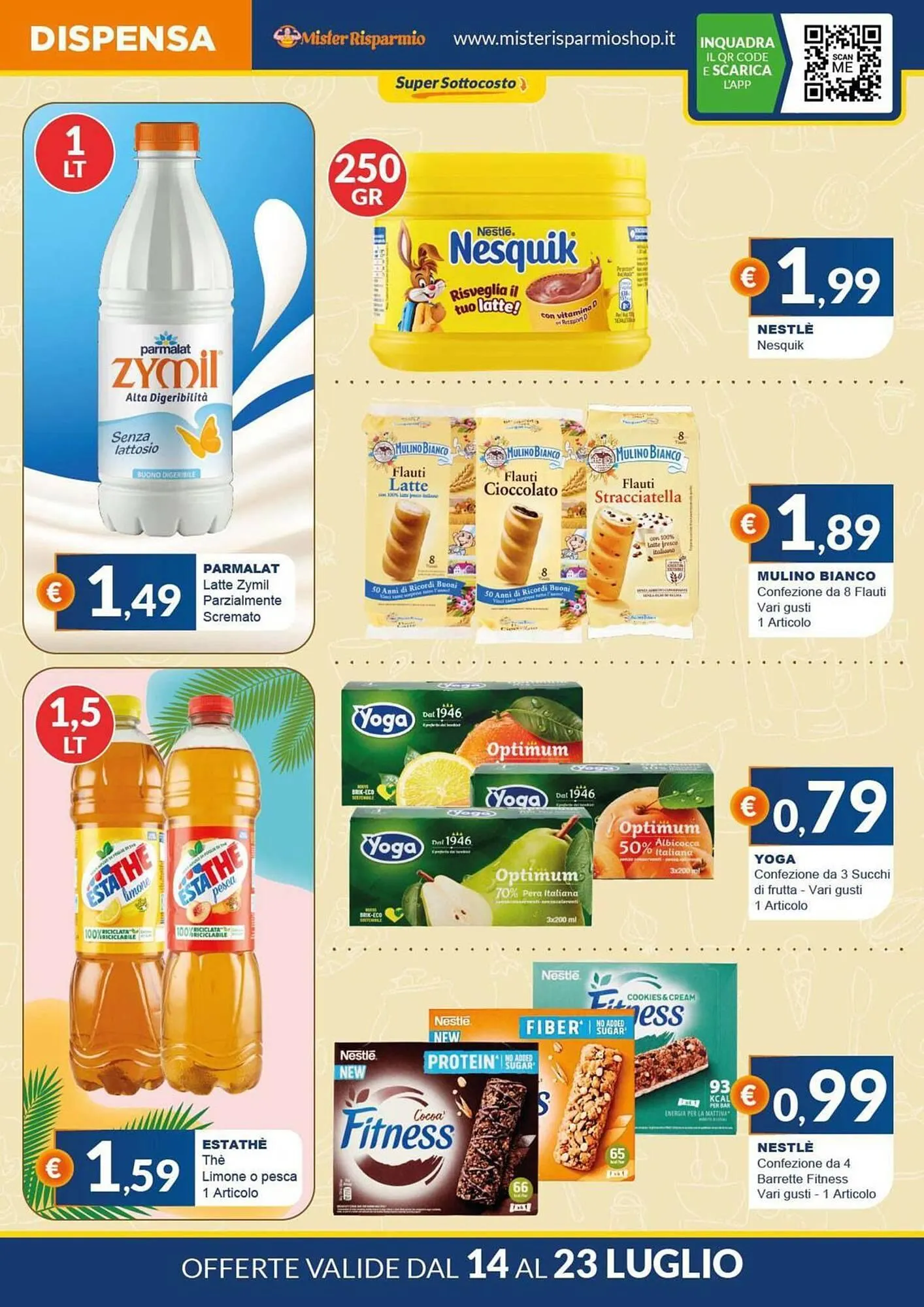 Volantino Mister Risparmio da 14 luglio a 23 luglio di 2025 - Pagina del volantino 2