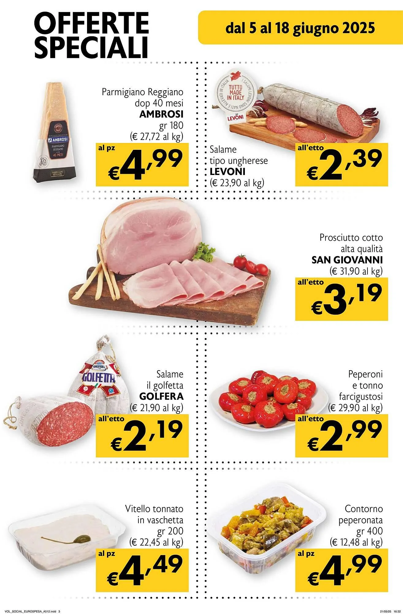 Volantino Eurospesa da 5 giugno a 18 giugno di 2025 - Pagina del volantino 3