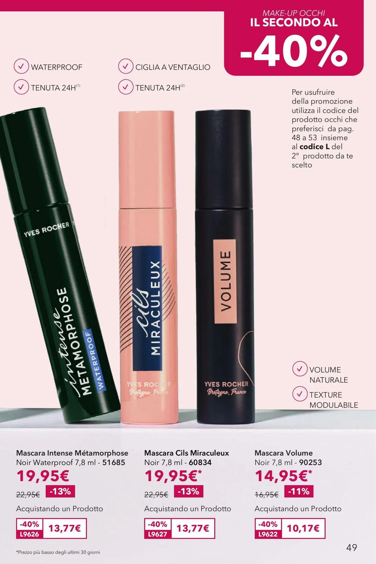 Yves Rocher Volantino attuale da 11 settembre a 25 settembre di 2025 - Pagina del volantino 49