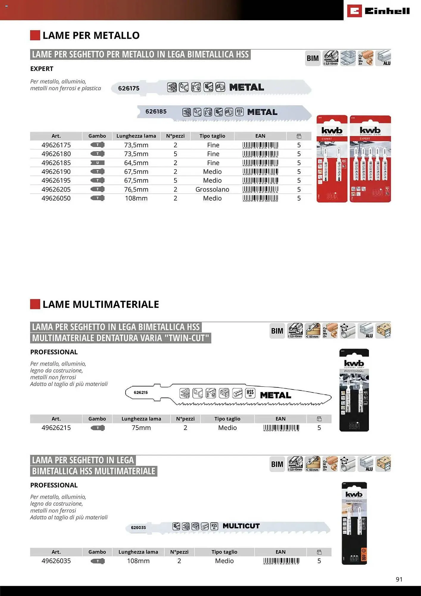 Volantino Einhell da 17 marzo a 31 dicembre di 2026 - Pagina del volantino 93