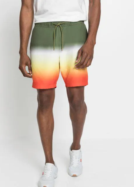 Strandshorts med olika färger av återvunnen polyester