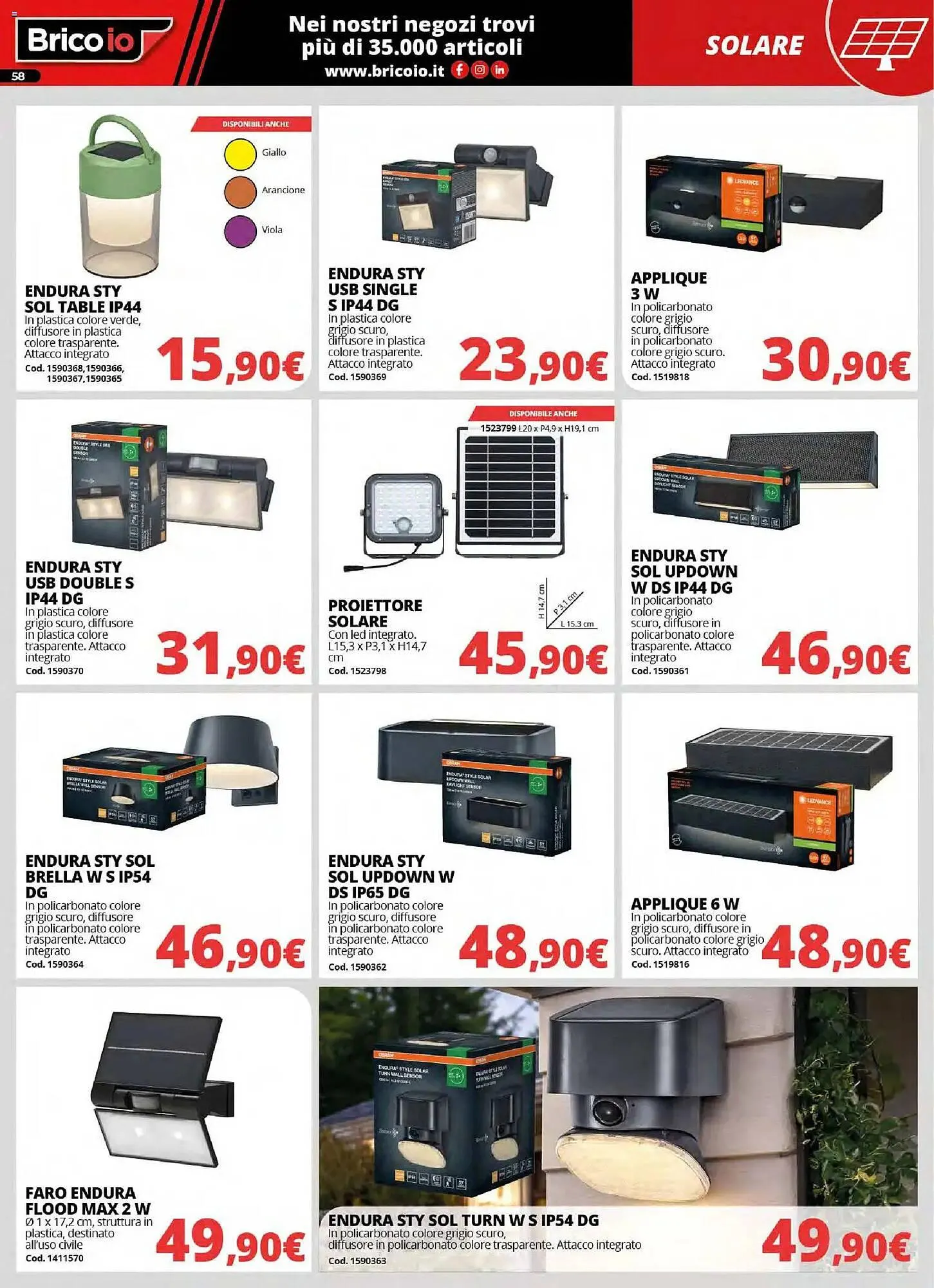 Volantino Brico Io da 30 marzo a 31 agosto di 2026 - Pagina del volantino 58