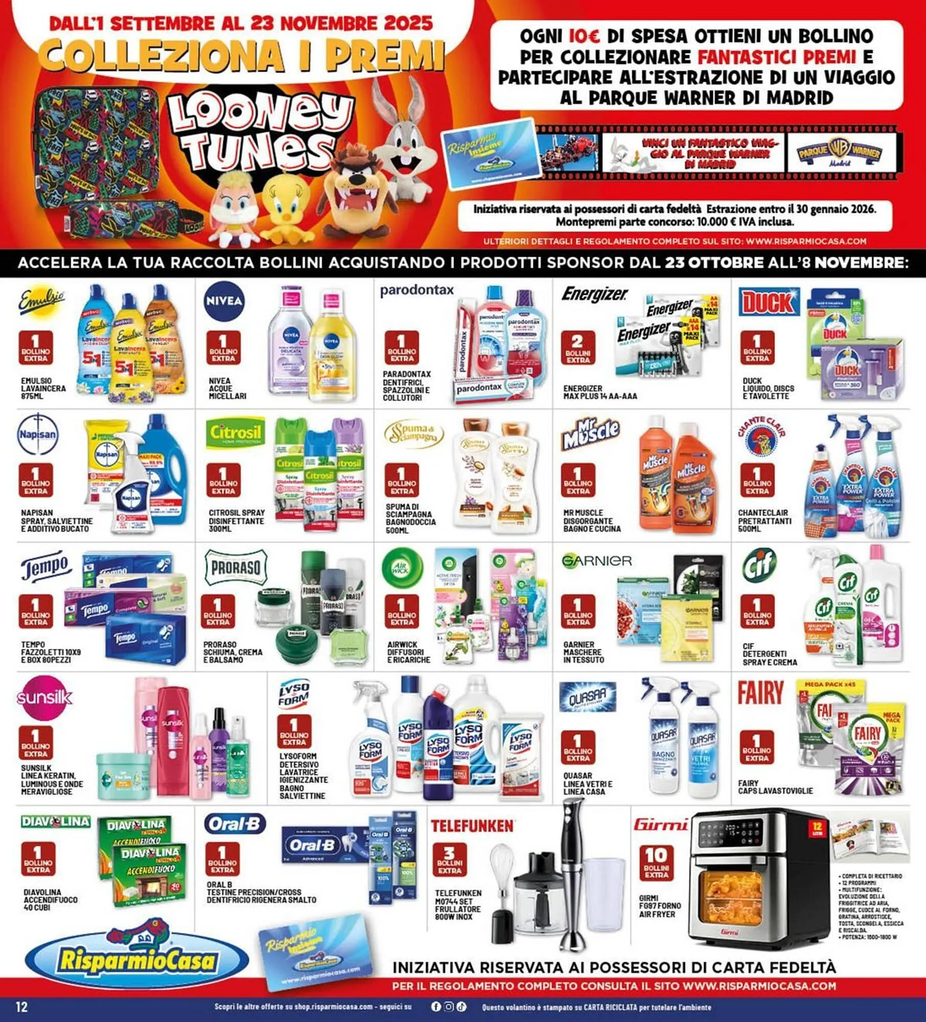 Volantino Risparmio Casa da 23 ottobre a 8 novembre di 2025 - Pagina del volantino 12