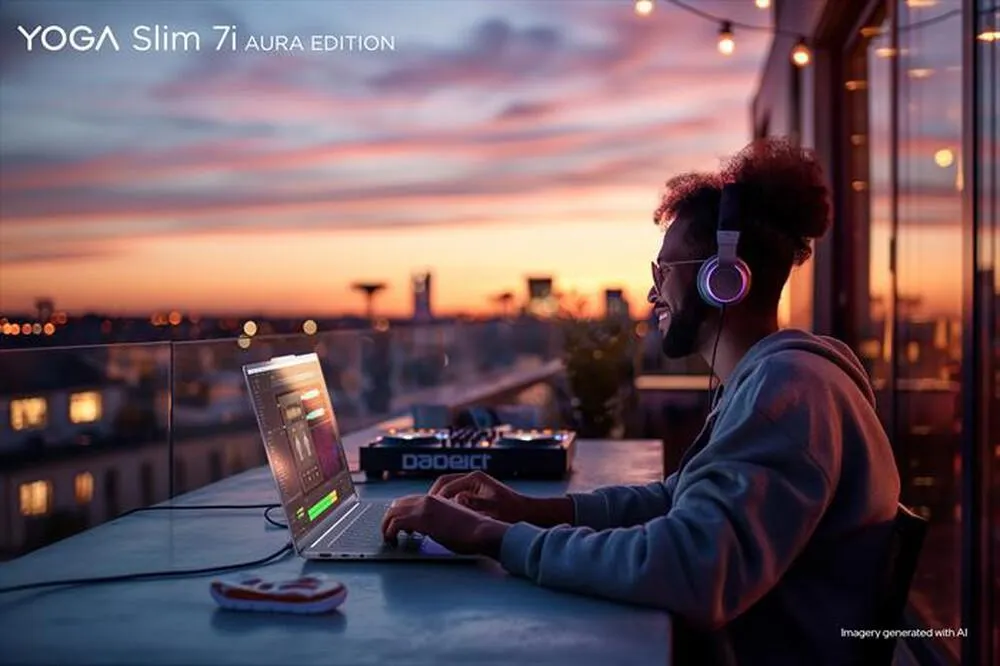 LENOVO - Notebook 15,3" YOGA SLIM 7 83HM003MIX-Luna Grey