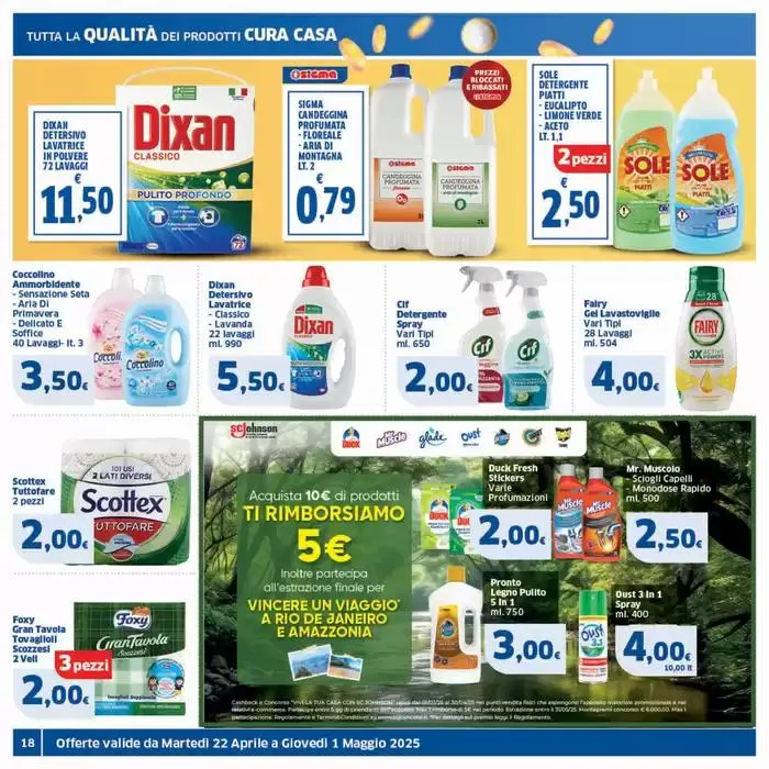 Nuova apertura da 22 aprile a 1 maggio di 2025 - Pagina del volantino 18