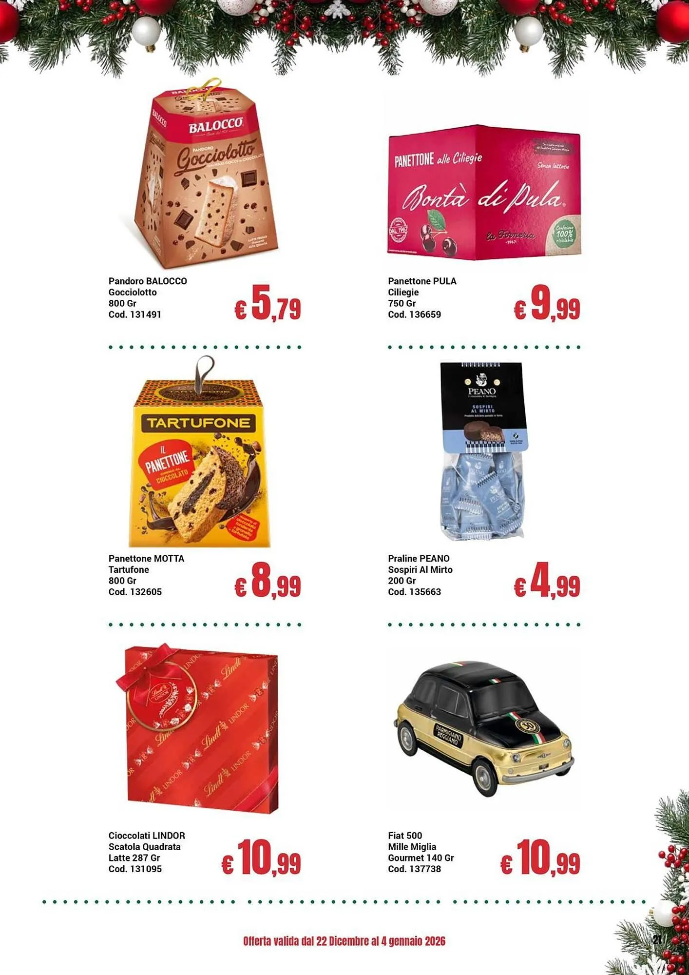 Volantino Centro Cash da 22 dicembre a 4 gennaio di 2026 - Pagina del volantino 21