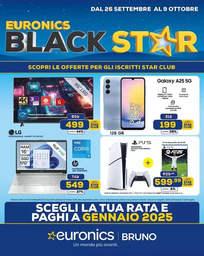 Black Star da 27 settembre a 9 ottobre di 2024 - Pagina del volantino 1