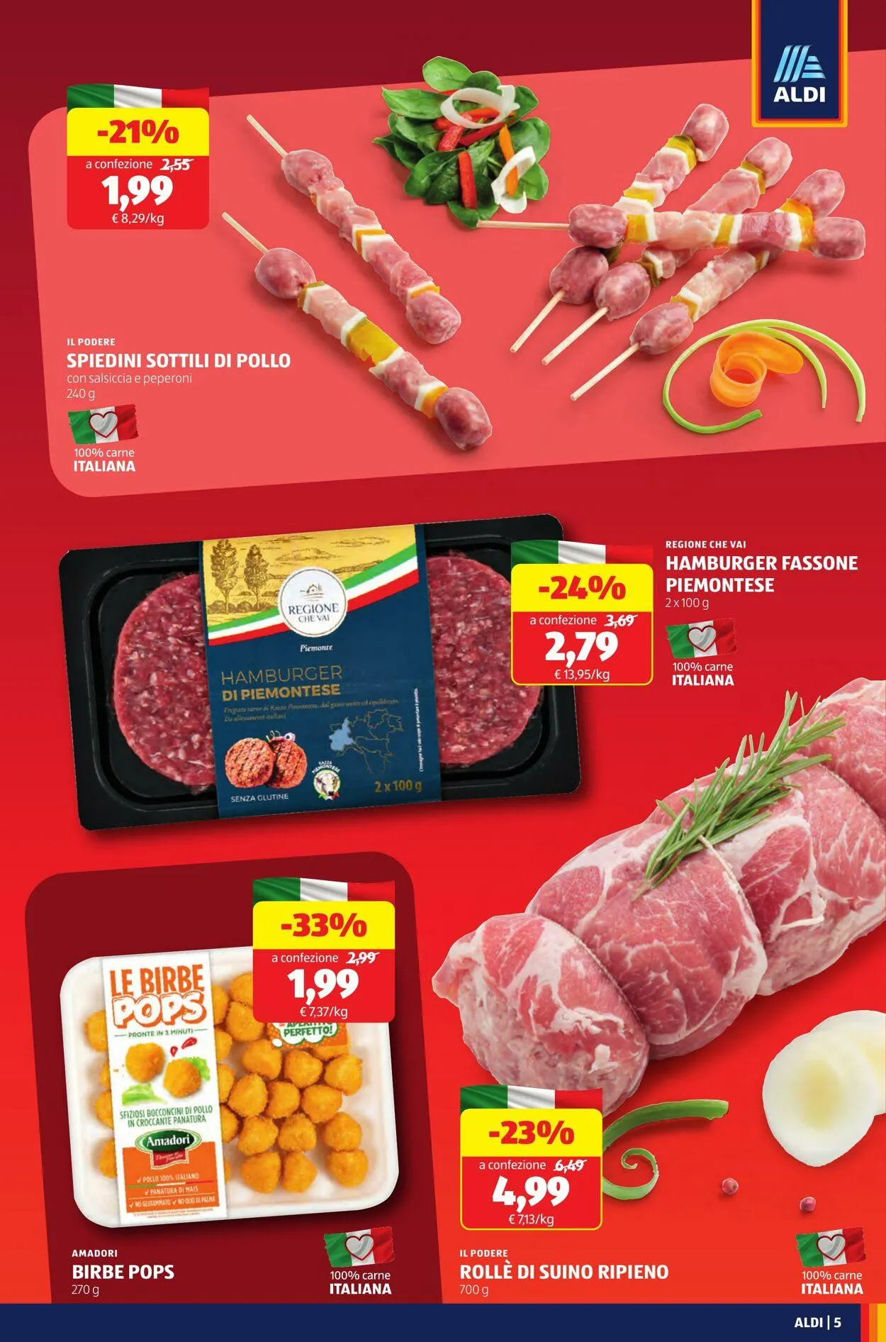 Aldi Volantino attuale da 27 ottobre a 2 novembre di 2025 - Pagina del volantino 5