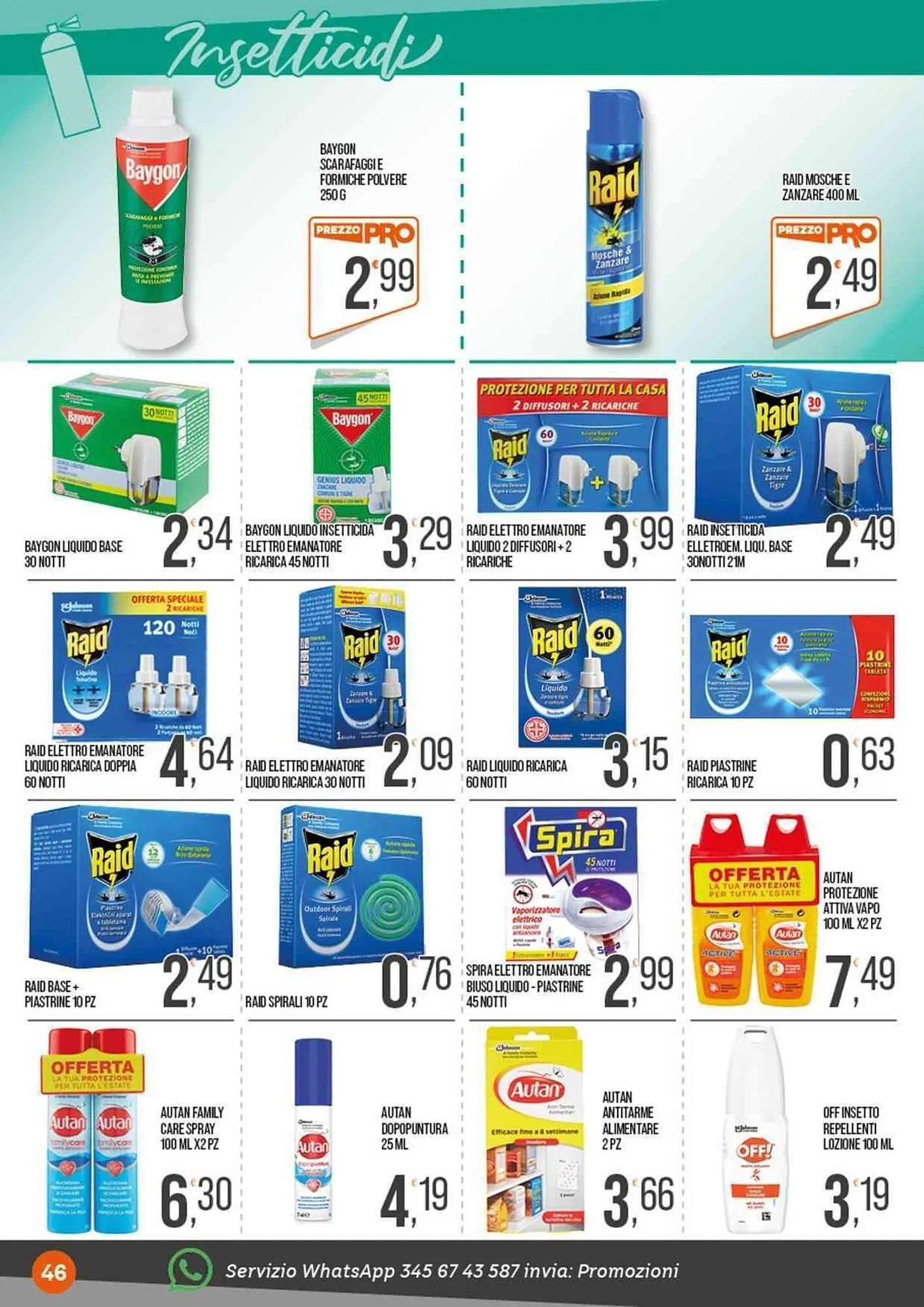 Volantino Cash pro da 7 luglio a 20 luglio di 2025 - Pagina del volantino 46