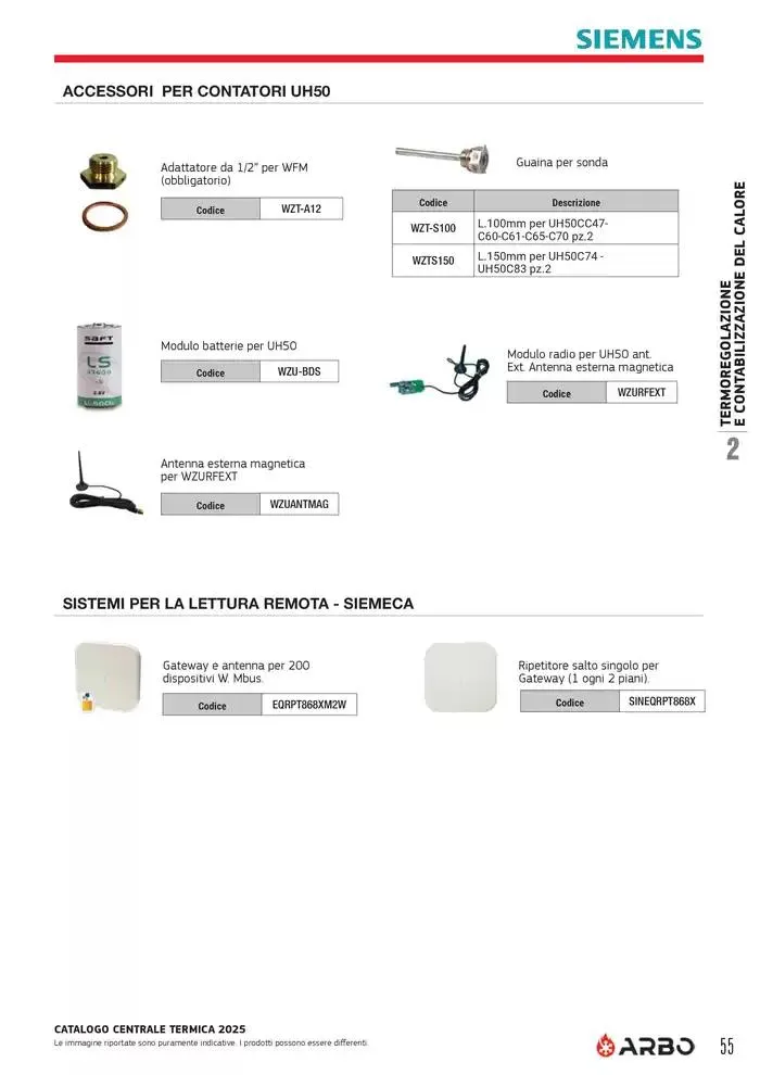 Catalogo Centrale termica 2025  da 8 aprile a 31 dicembre di 2025 - Pagina del volantino 55