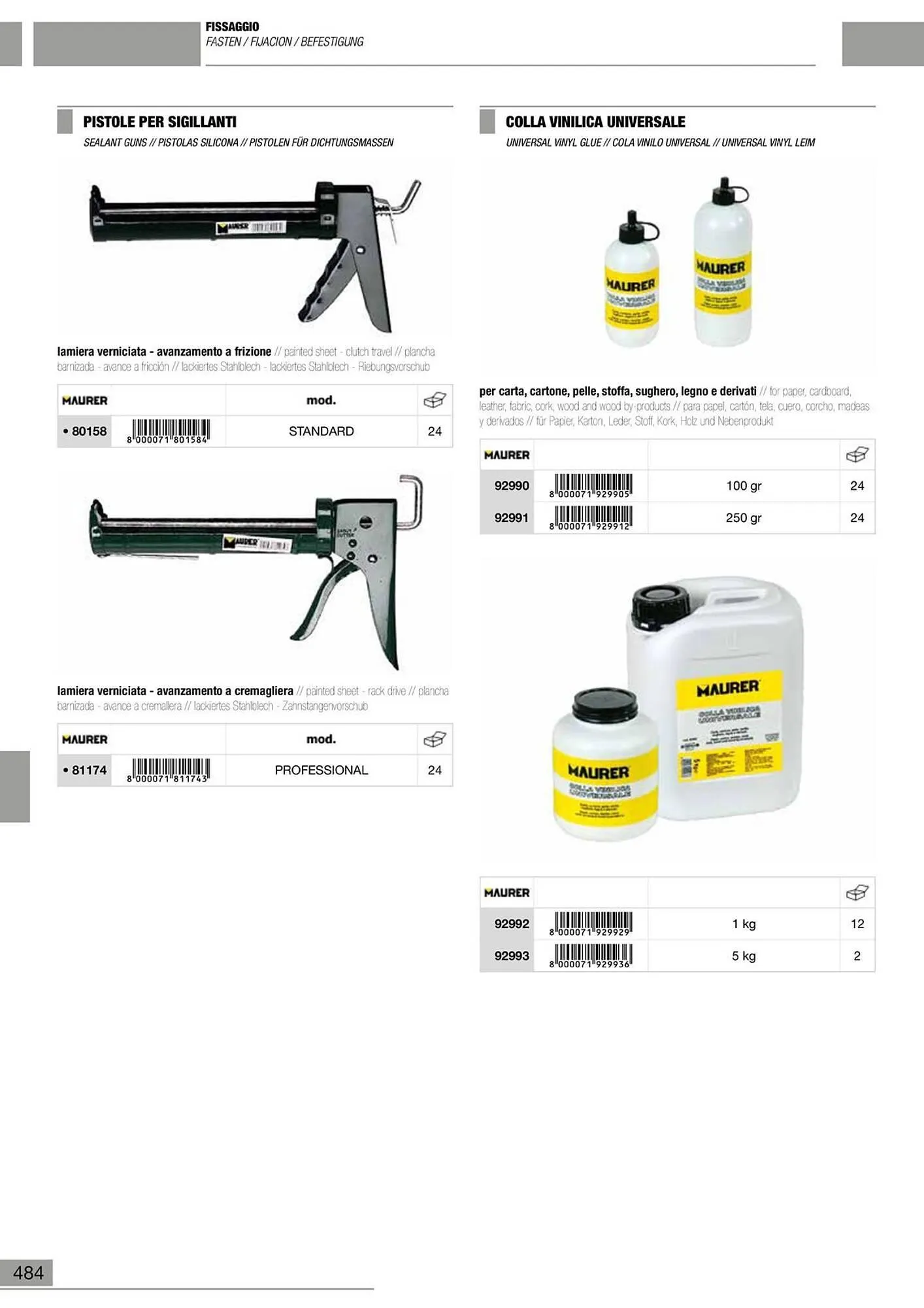 Volantino Maurer da 10 gennaio a 30 giugno di 2024 - Pagina del volantino 485