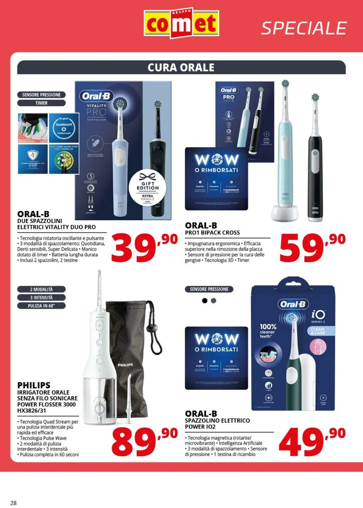 Comet Volantino attuale da 6 giugno a 18 giugno di 2025 - Pagina del volantino 28