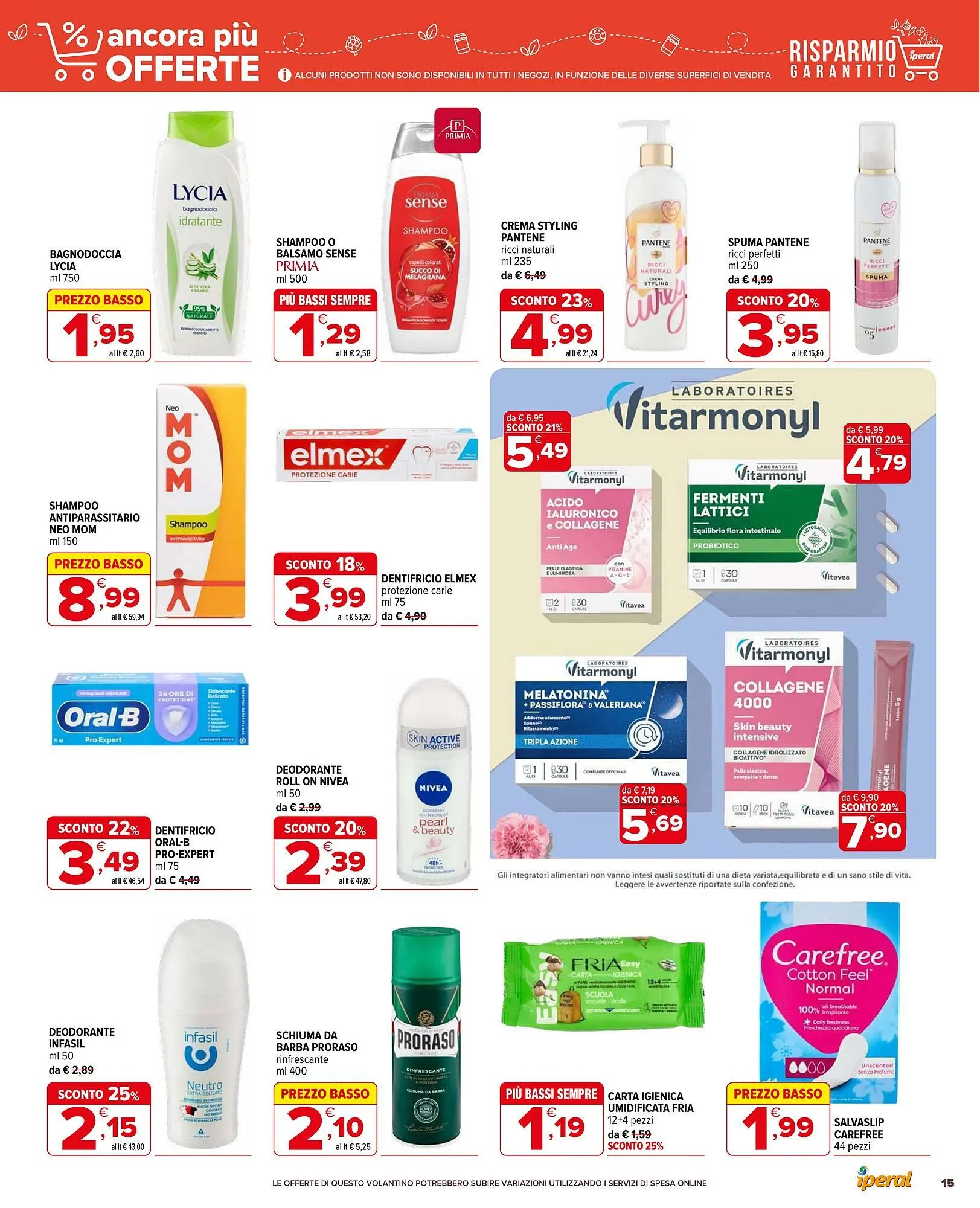 volantino Iperal da 4 settembre a 16 settembre di 2025 - Pagina del volantino 15