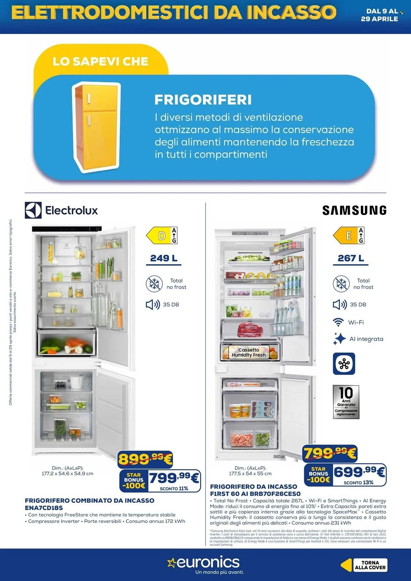 Volantino Euronics da 9 aprile a 29 aprile di 2026 - Pagina del volantino 14