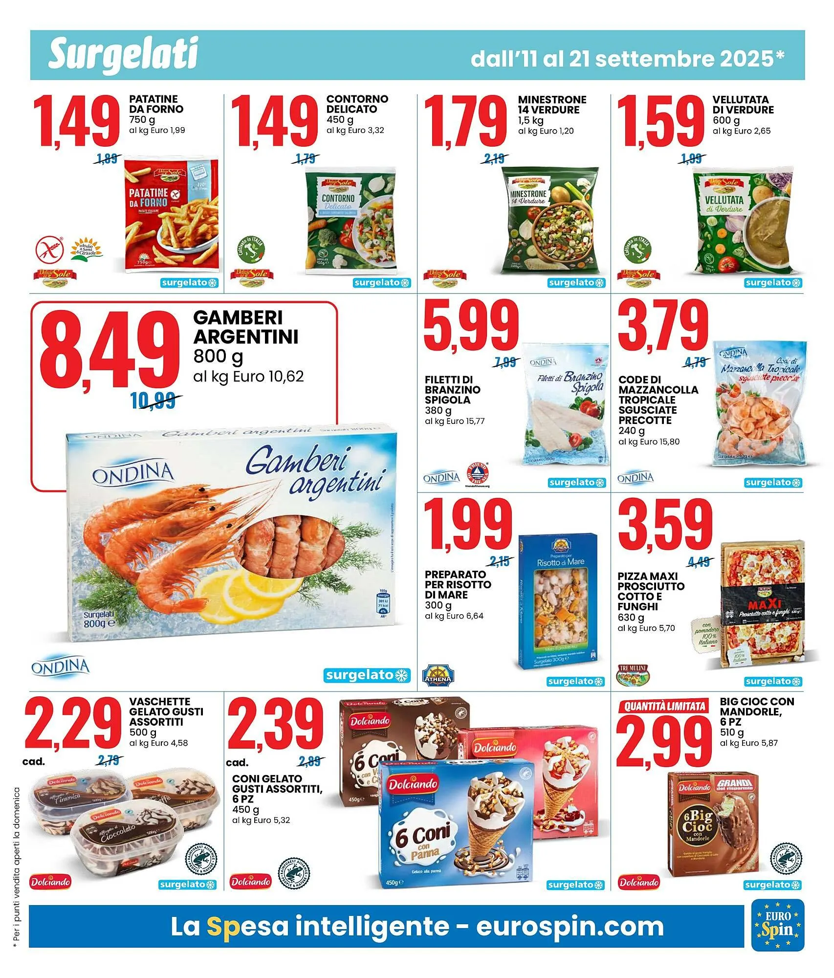 Volantino Eurospin da 11 settembre a 21 settembre di 2025 - Pagina del volantino 7