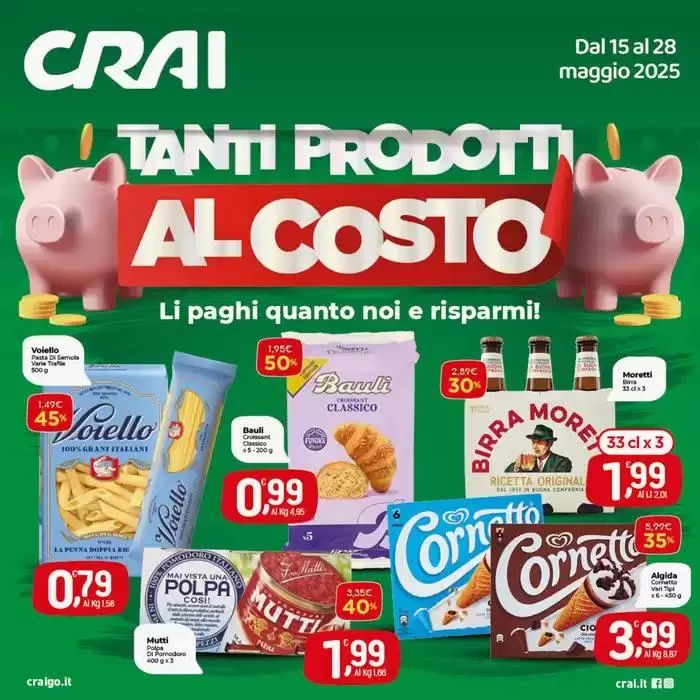 Tanti prodotti al costo - 1