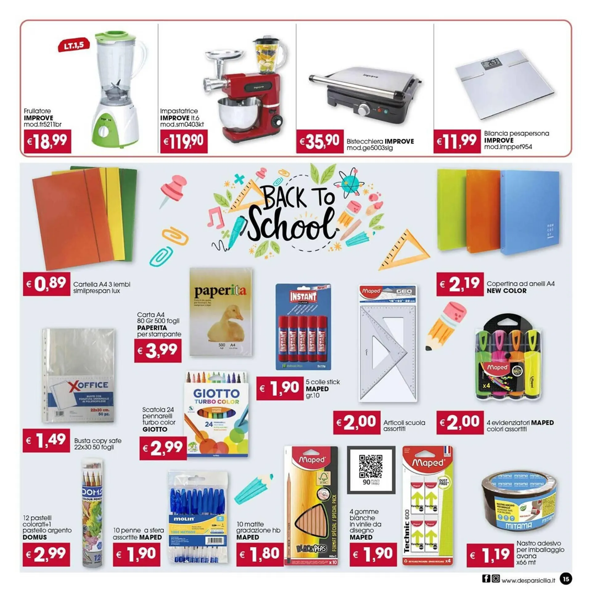 Volantino Eurospar da 31 agosto a 10 settembre di 2023 - Pagina del volantino 15