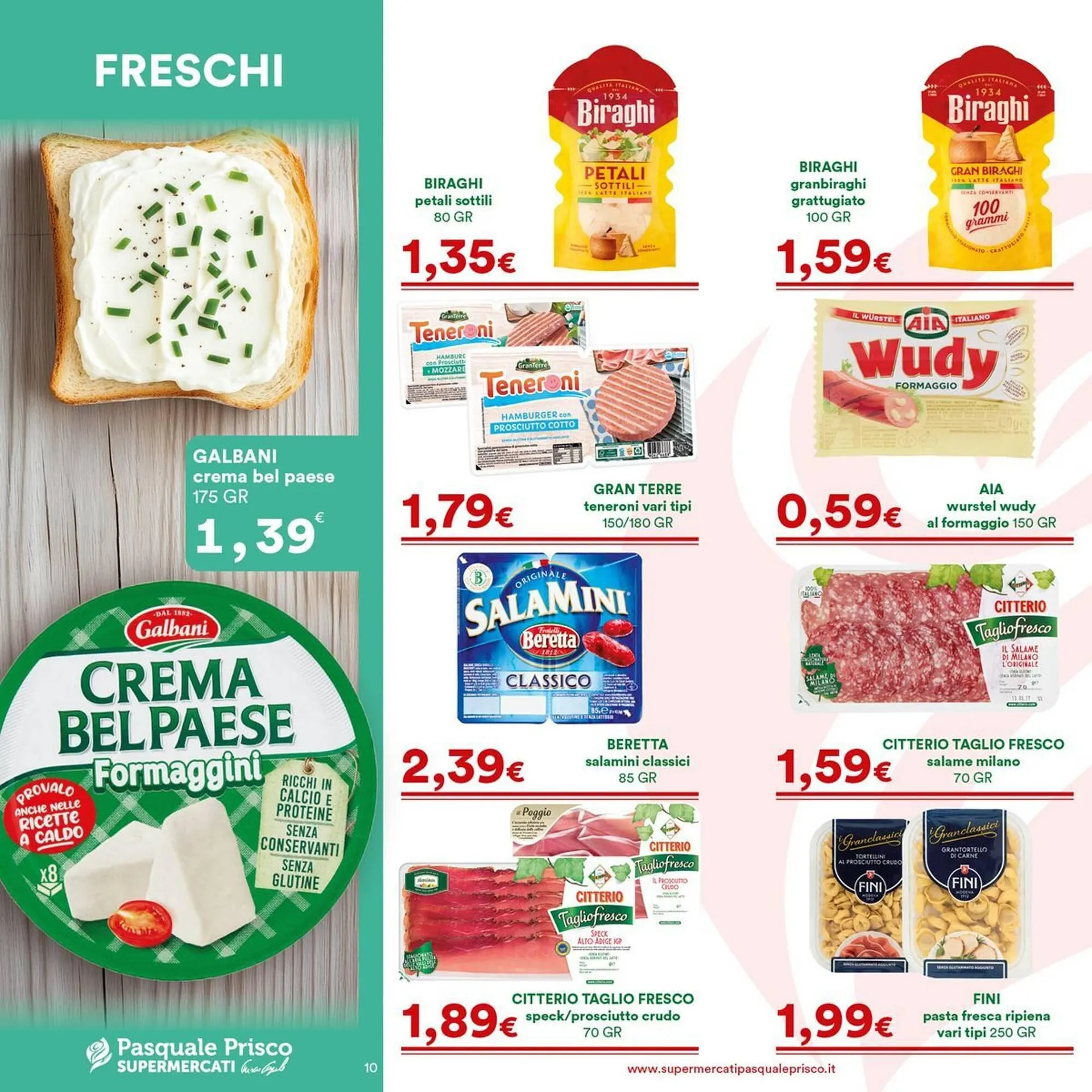 Volantino Supermercati Pasquale Prisco da 26 agosto a 7 gennaio di 2026 - Pagina del volantino 10