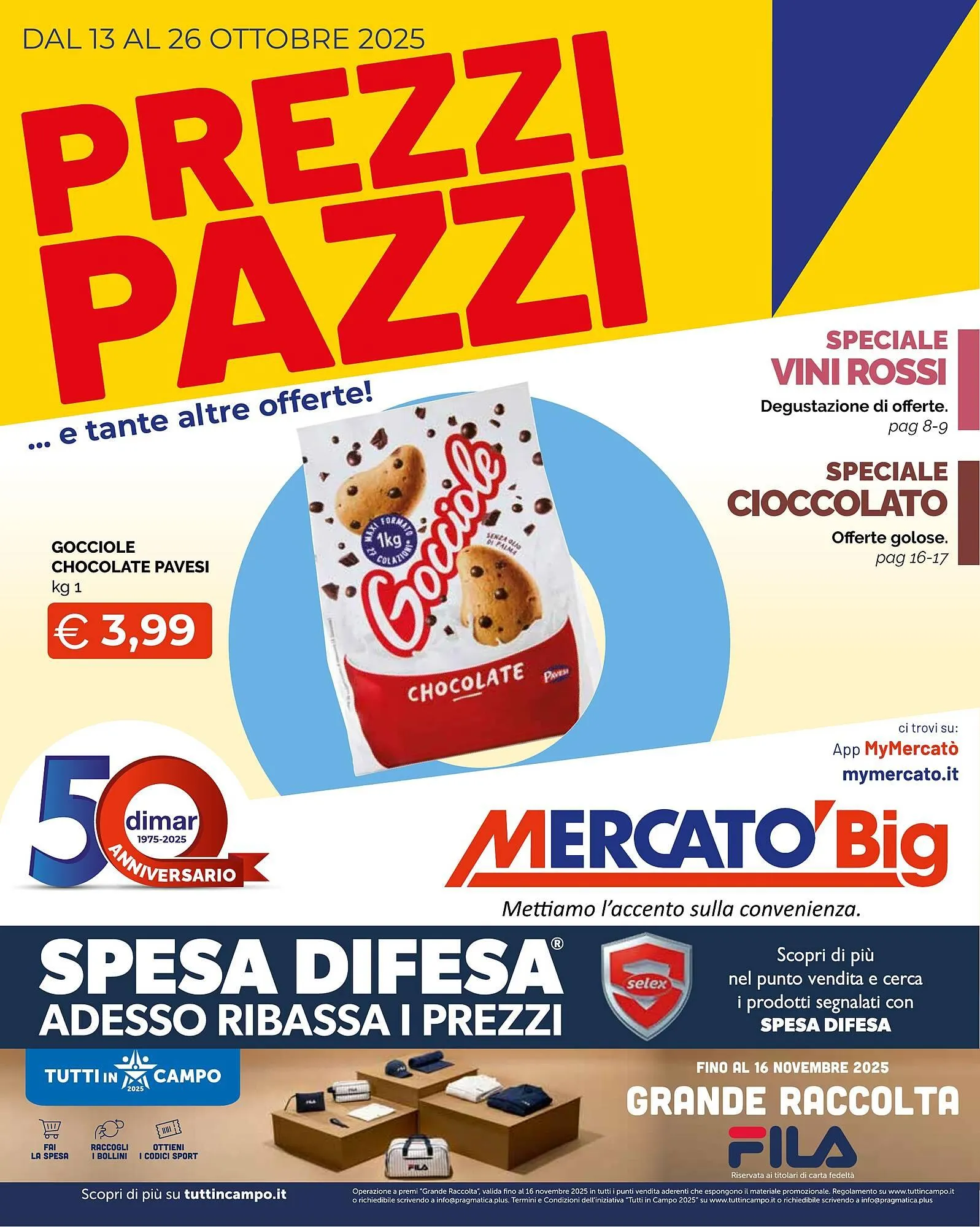 Volantino Mercatò Big da 13 ottobre a 26 ottobre di 2025 - Pagina del volantino 1