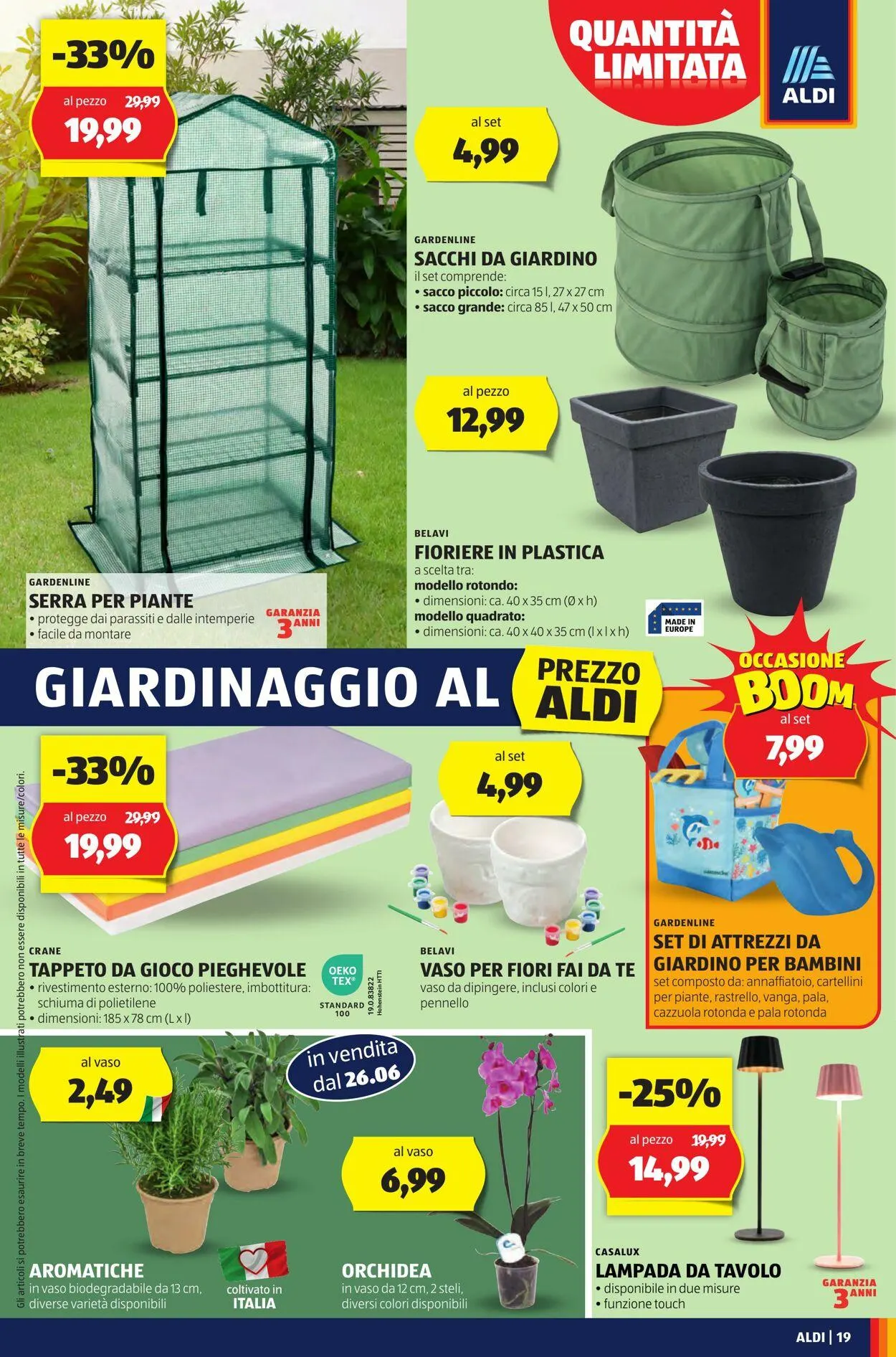 Aldi Volantino attuale da 23 giugno a 29 giugno di 2025 - Pagina del volantino 19