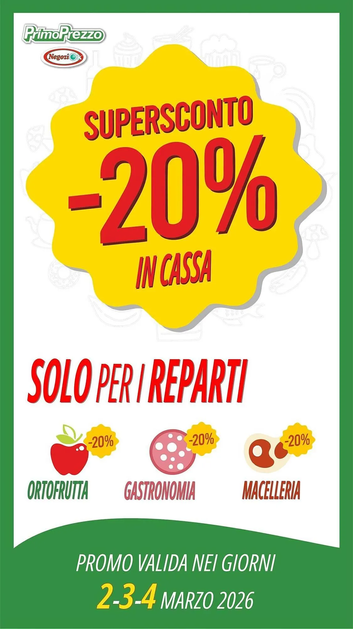 Volantino Primo Prezzo da 19 febbraio a 1 marzo di 2026 - Pagina del volantino 46