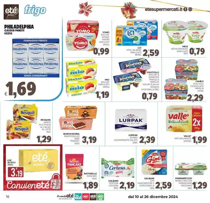 Dal 10 al 26 dicembre 2024 da 10 dicembre a 26 dicembre di 2024 - Pagina del volantino 16