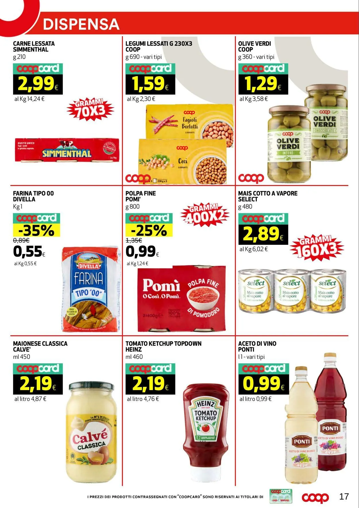 Coop Volantino attuale da 1 settembre a 10 settembre di 2025 - Pagina del volantino 17