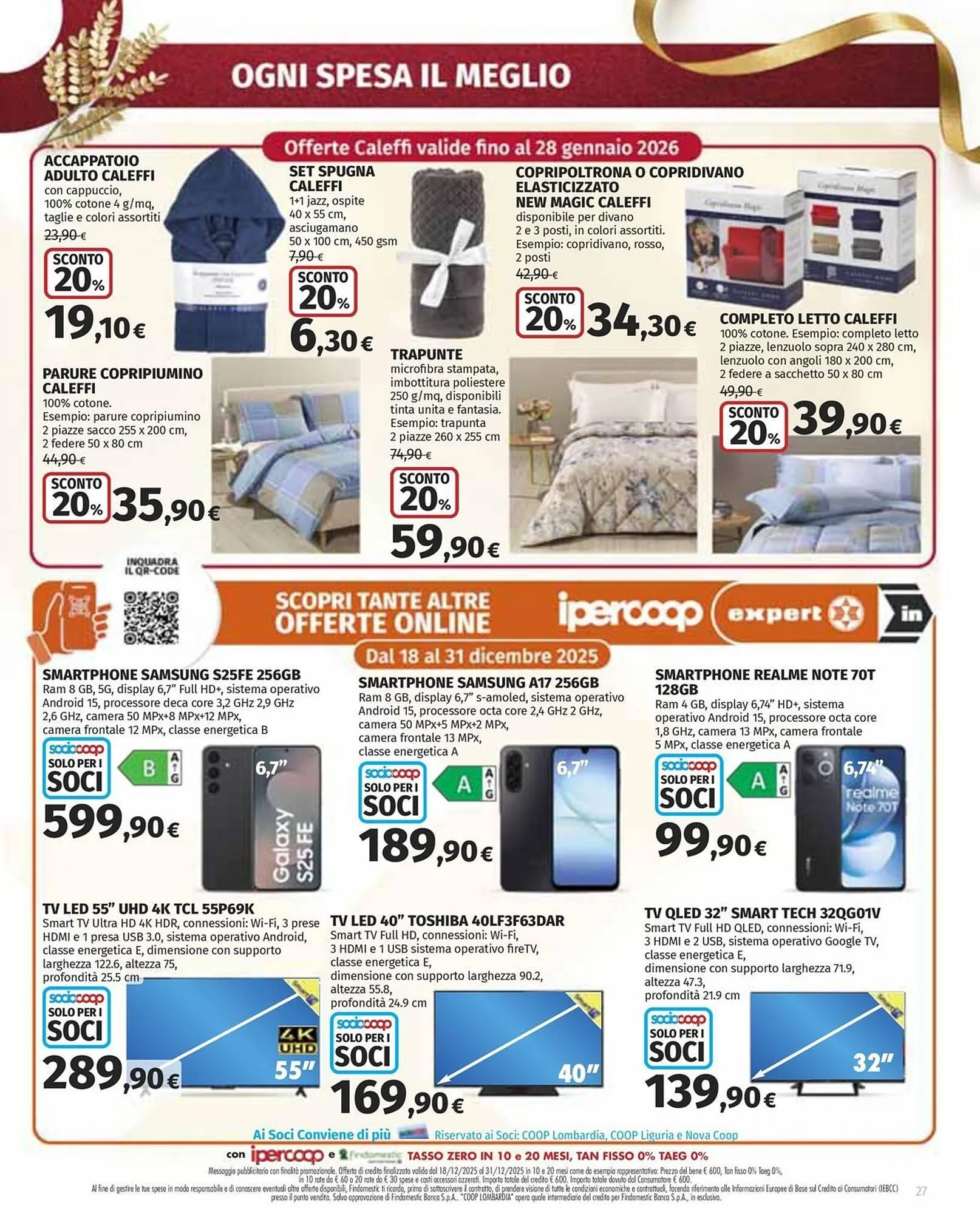 Volantino Ipercoop da 18 dicembre a 31 dicembre di 2025 - Pagina del volantino 27