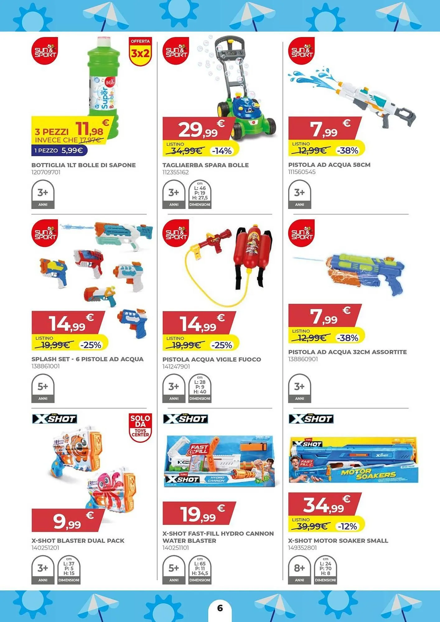 Volantino Toys Center da 29 maggio a 25 giugno di 2025 - Pagina del volantino 6