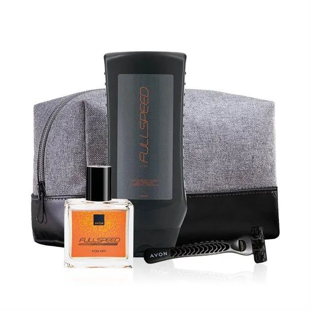 Full Speed Set per la cura personale con Trousse da viaggio