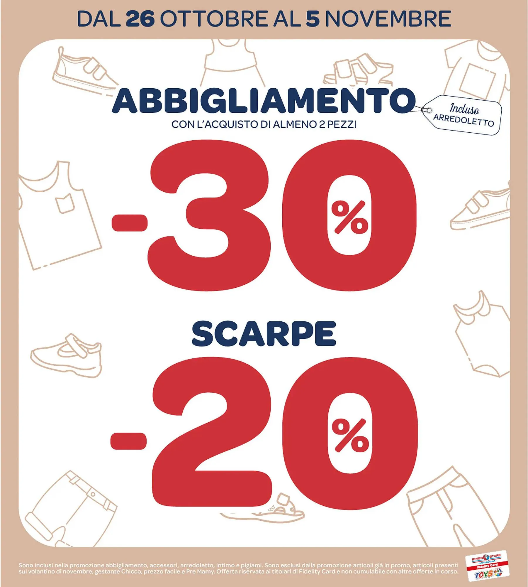 Volantino Bimbo Store - 1