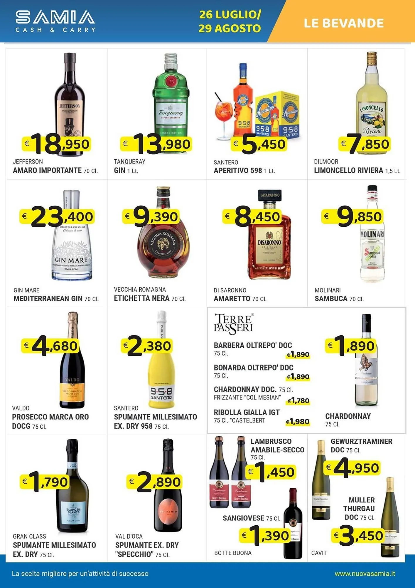Volantino Samia Cash and Carry da 26 luglio a 29 agosto di 2025 - Pagina del volantino 3