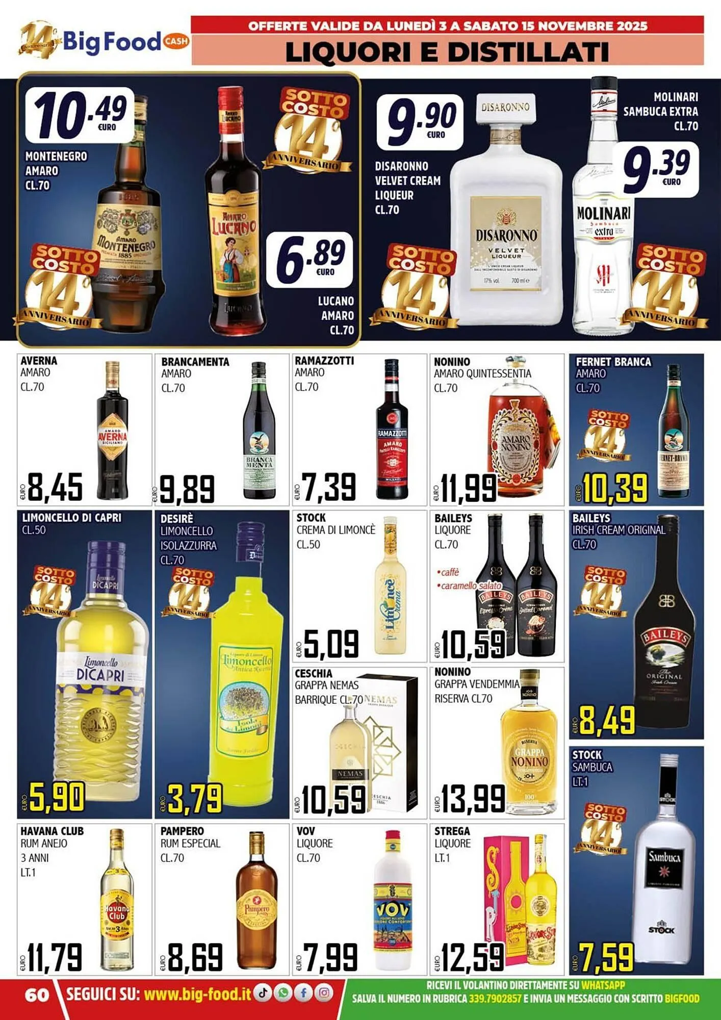 Volantino Big Food da 3 novembre a 15 novembre di 2025 - Pagina del volantino 60