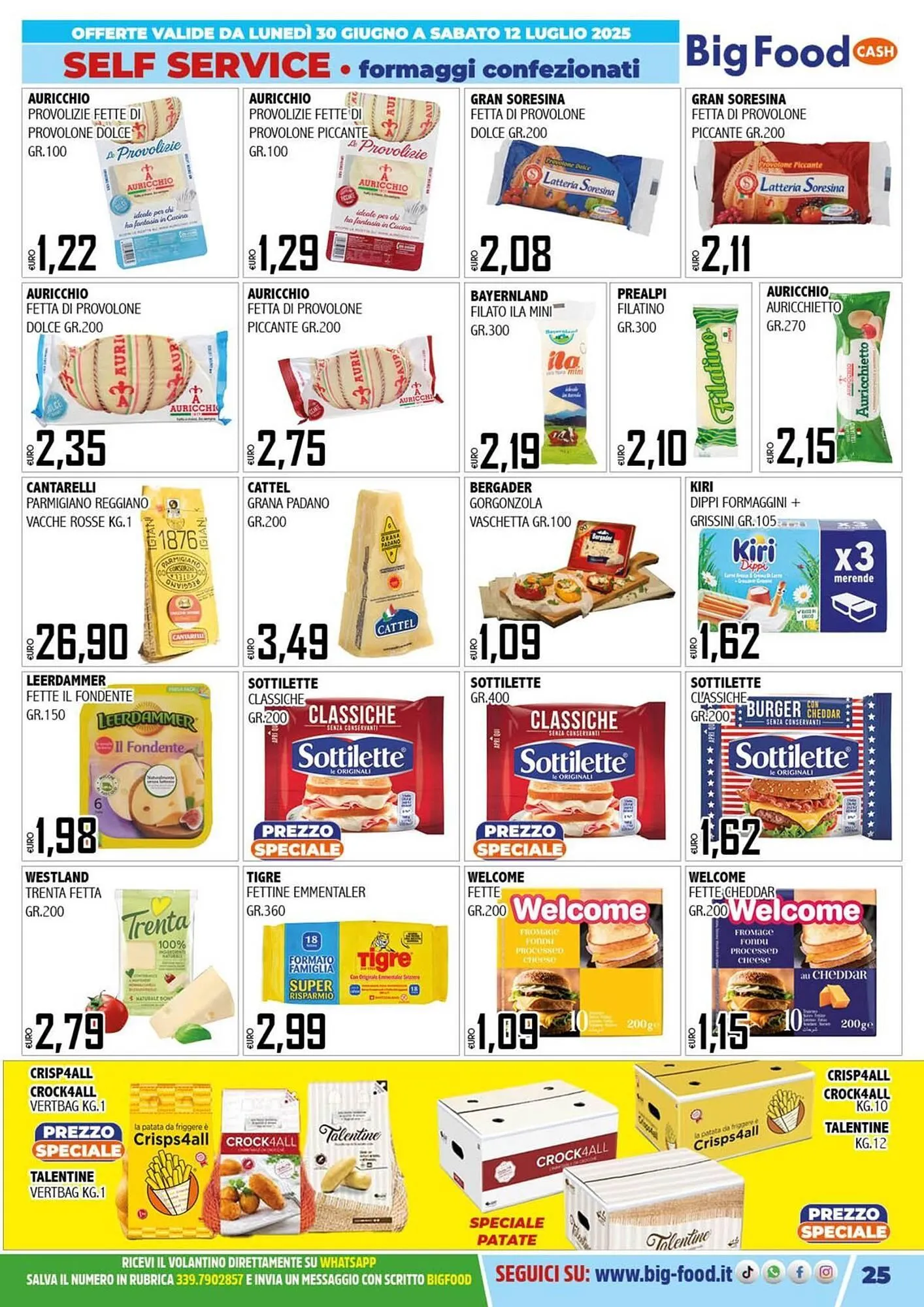 Volantino Big Food da 30 giugno a 12 luglio di 2025 - Pagina del volantino 25